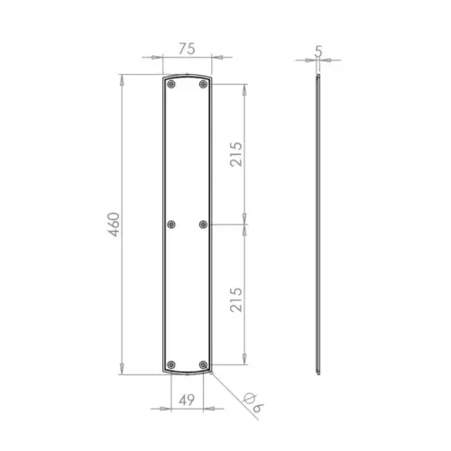 Blenheim & Chatsworth Fingerplates