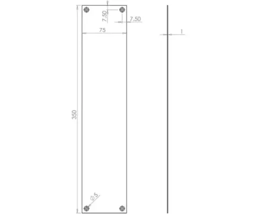 Plain Fingerplates