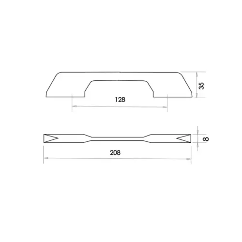 Como Kitchen Cabinet Handles