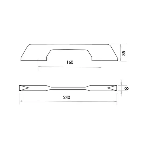 Como Kitchen Cabinet Handles