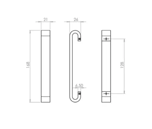 Narvi Kitchen Cabinet Handles