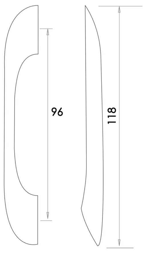 Liscio Kitchen Cabinet Handles