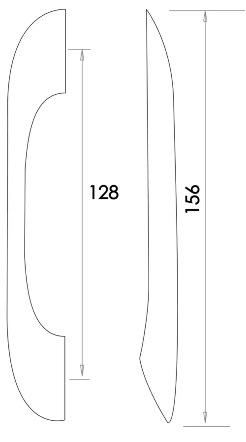 Liscio Kitchen Cabinet Handles