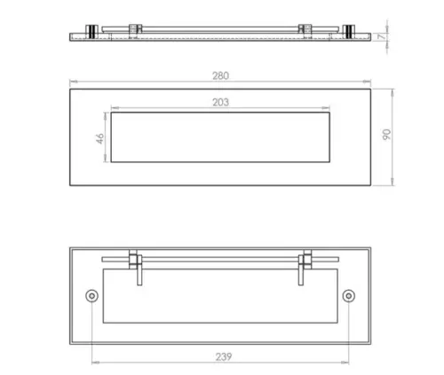 Plain Letterplates