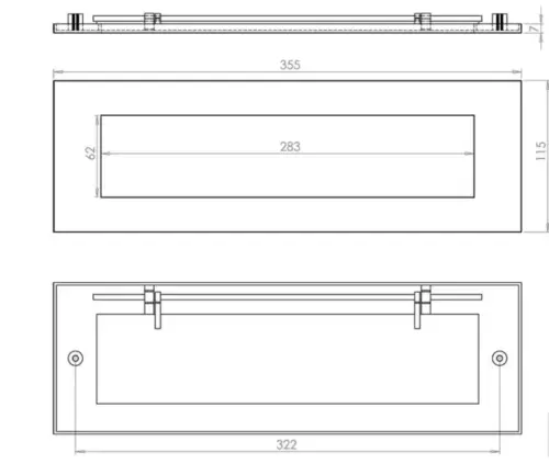 Plain Letterplates
