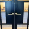 Bari Knurled Door Handles