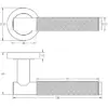 Bari Knurled Door Handles