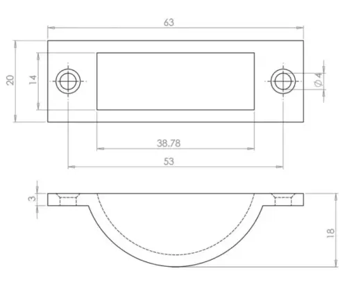 Brass Dust Proof Spring Floor Bolt Socket