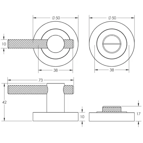 Bari Knurled Turns & Releases