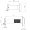 180 Degree Door Viewers to Fit 35-55mm Doors
