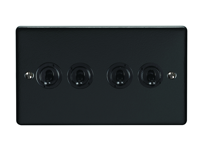 Enhance Decorative 4 Gang Toggle Switch