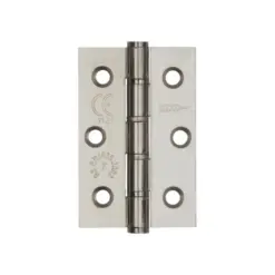 Stainless Steel Grade 7 SS Washered Hinges 76x50mm