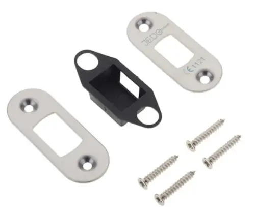 Radiused Accessory Packs for Heavy Duty Tubular Deadbolts