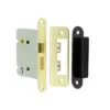 2 Lever Sashlocks with Radiused Forend & Strike Plate