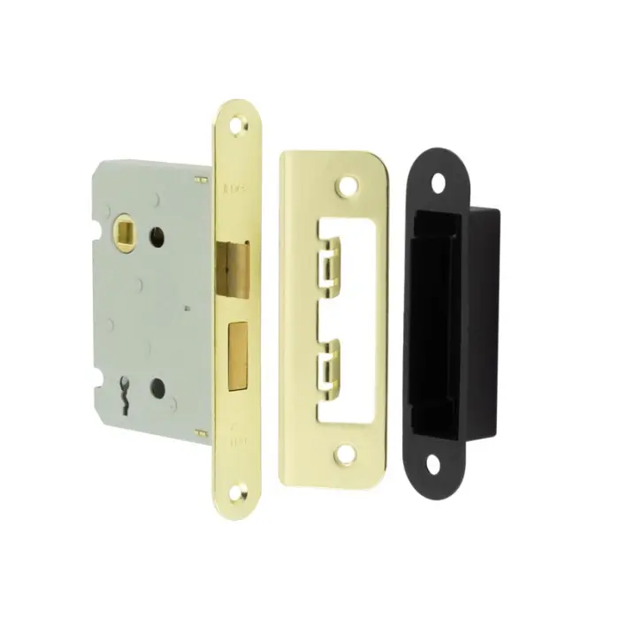 2 Lever Sashlocks with Radiused Forend & Strike Plate