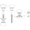 Kontrax Small Door Knobs