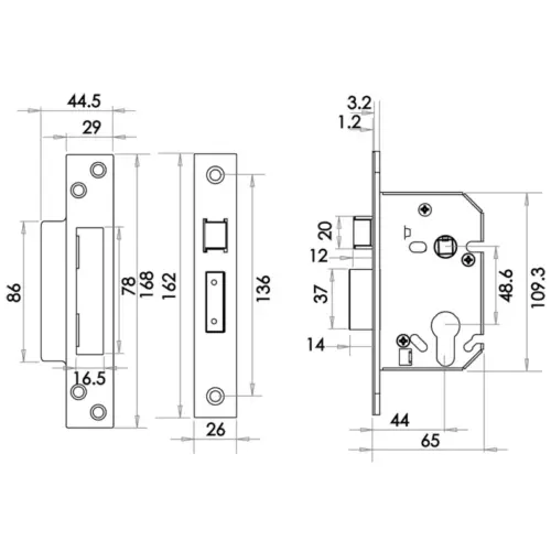 Euro Profile Sashlocks