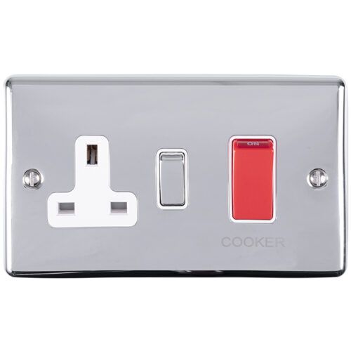45Amp DP Switch with 13Amp Socket