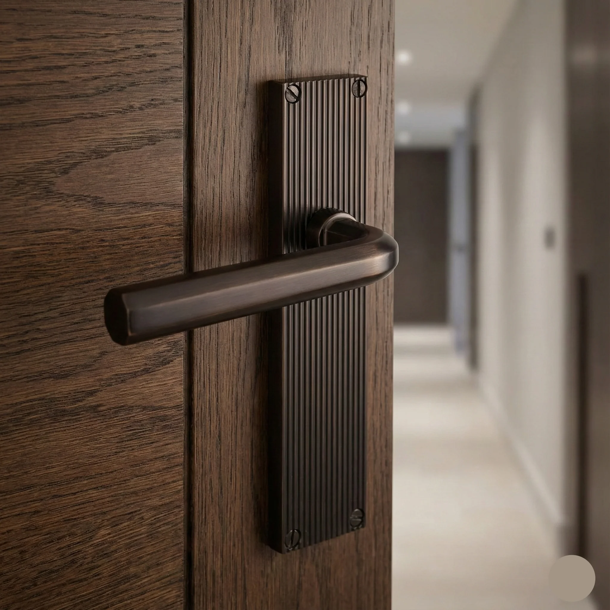 Smithson Luxury Slimline Interior Door Handle on Backplate - Image 9