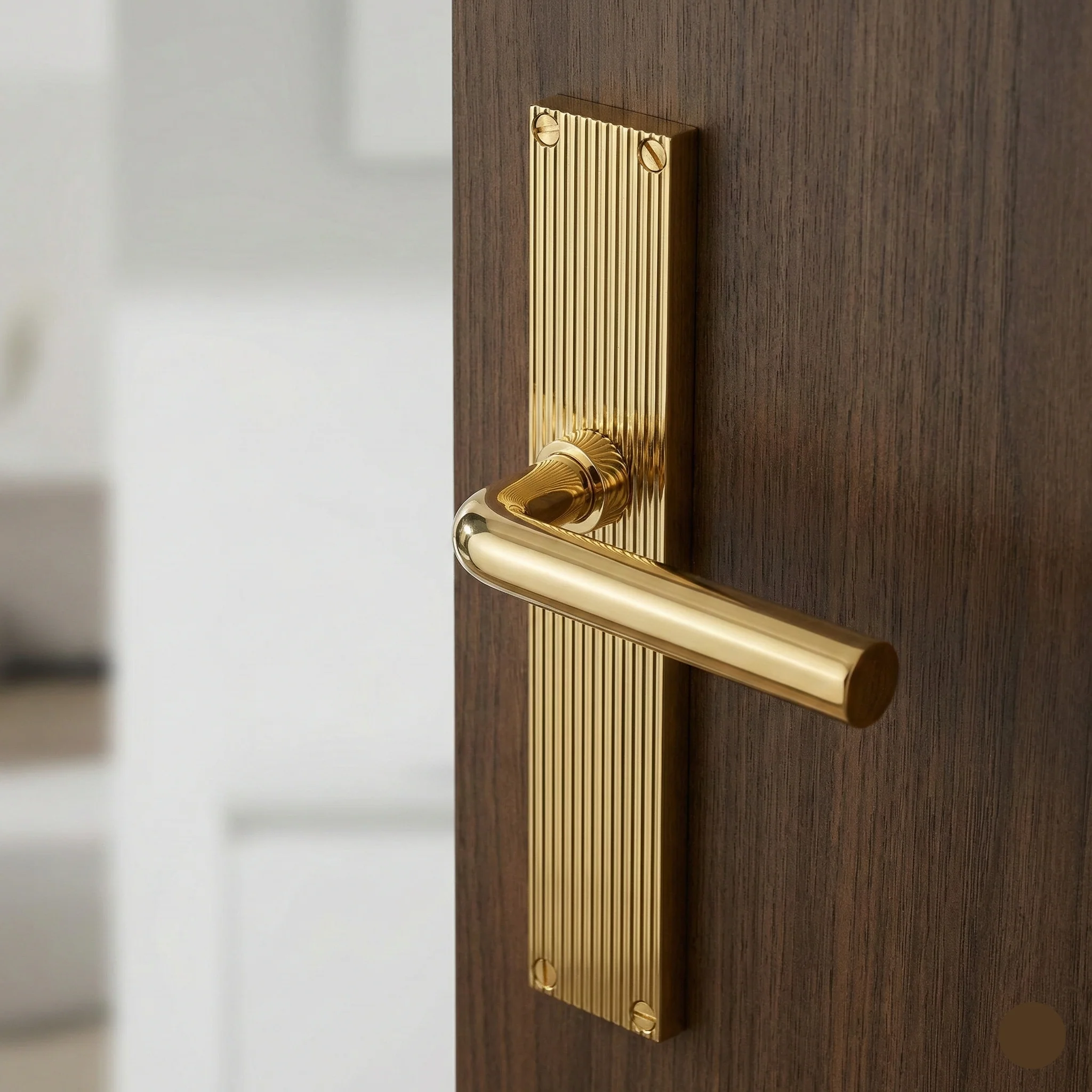 Smithson Luxury Slimline Interior Door Handle on Backplate - Image 4