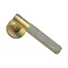 Diamond Knurled Door Handle - 131mm