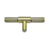 Diamond Knurled T Cabinet Handle - 95mm