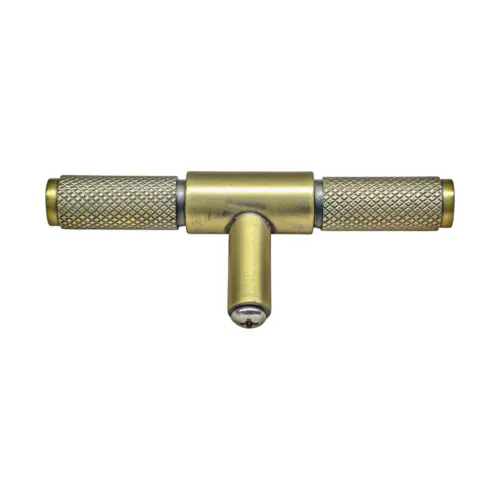 Diamond Knurled T Cabinet Handle - 95mm