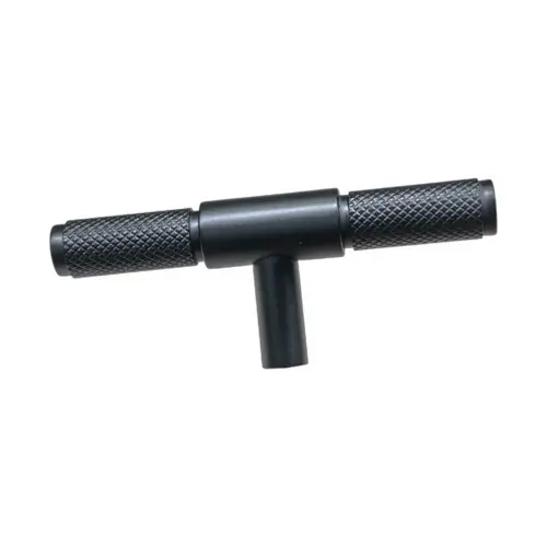 Diamond Knurled T Cabinet Handle - 95mm