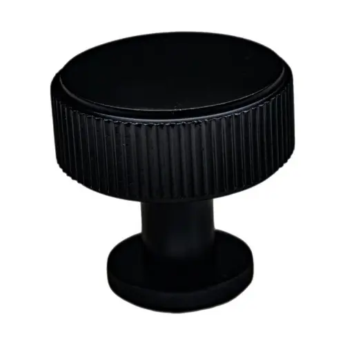Diamond Knurled Circular Cabinet Knob- 30mm