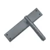 Hammered Spot Backplate Handle 204mm  M381 Series