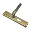 Linear Knurled Backplate Handle 204mm  M461 Series