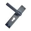 Linear Knurled Backplate Handle 204mm  M461 Series