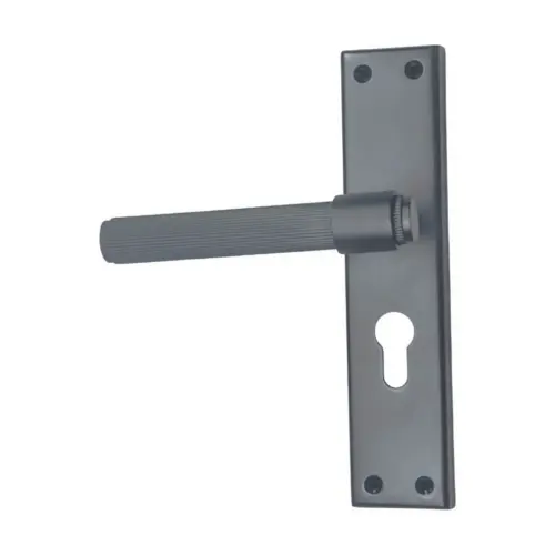Linear Knurled Backplate Handle 204mm  M461 Series
