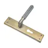 Diamond Knurled Backplate Handle 204mm  M481 Series