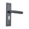 Diamond Knurled Backplate Handle 204mm  M481 Series