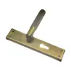 Diamond Knurled Backplate Handle 204mm  M501 Series