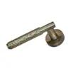 Hammered Lever on Rose