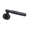 Hammered Lever on Rose