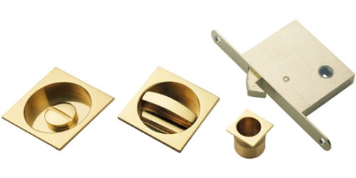 Sliding Door Set on Square Rose