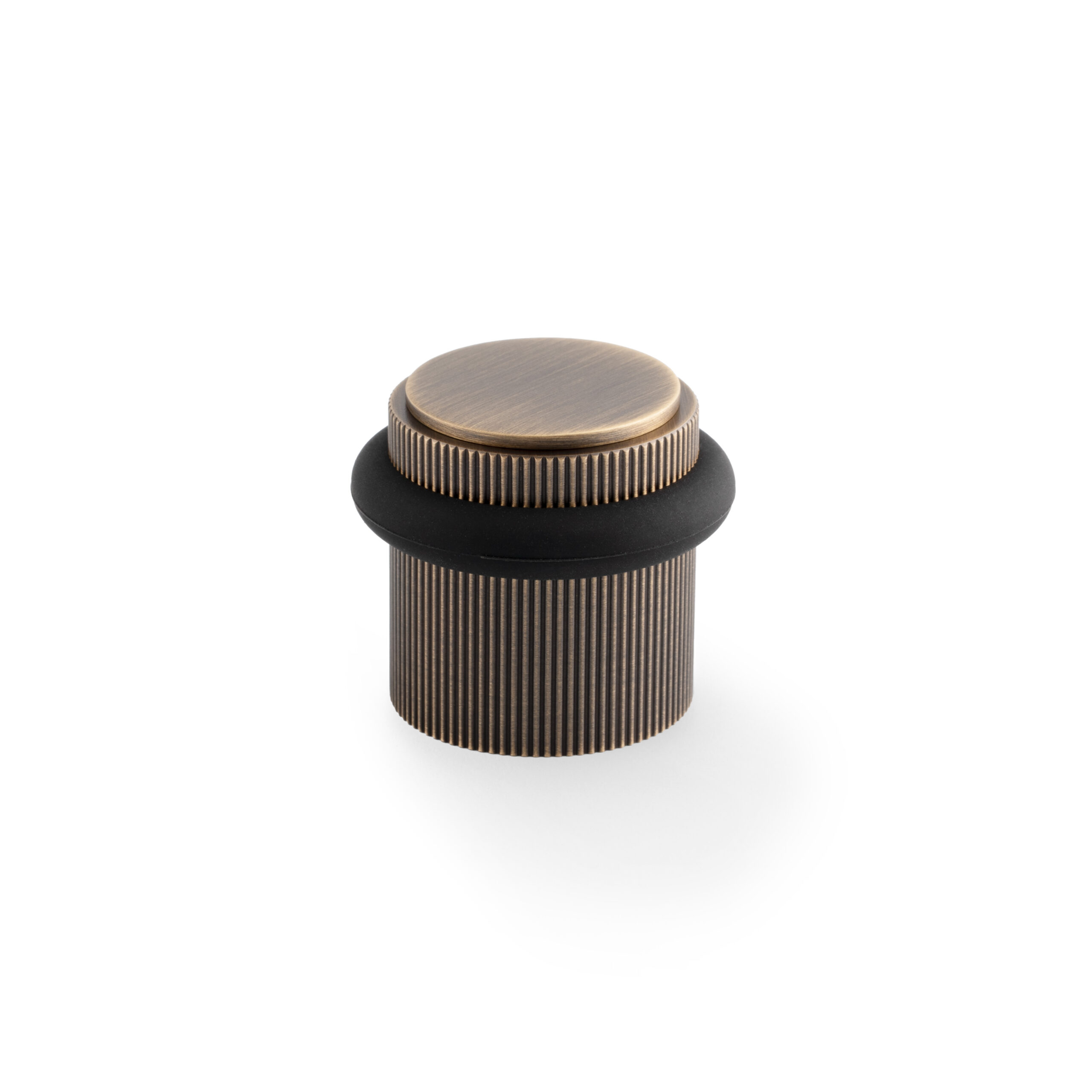 Brunel Reeded Floor Mounted Doorstop