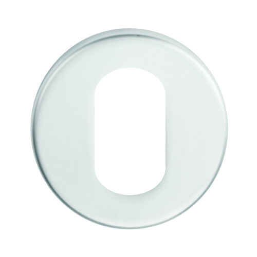 CARLISLE BRASS - CSU1005SSS STEELWORX ESCUTCHEON - OVAL LOCK PROFILE ON CONCEALED FIX ROUND ROSE G201