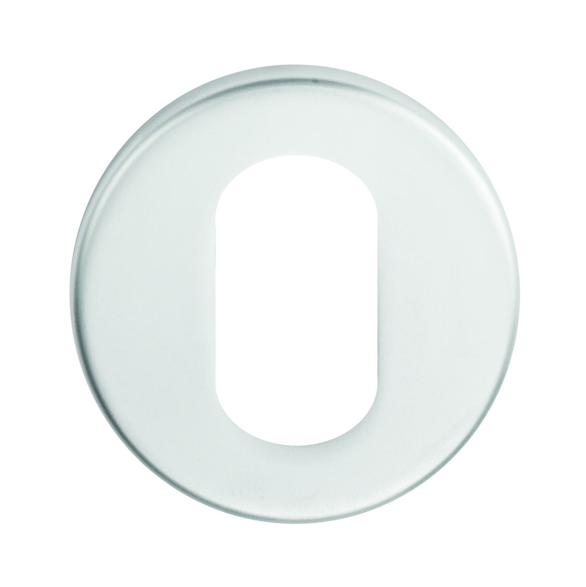 CARLISLE BRASS - CSU1005SSS STEELWORX ESCUTCHEON - OVAL LOCK PROFILE ON CONCEALED FIX ROUND ROSE G201