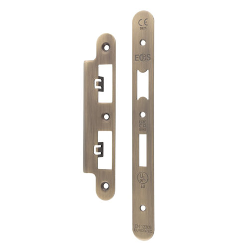 Forend Strike & Fixing Pack To Suit Din Euro Sash/Bathroom Lock