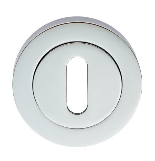 CARLISLE BRASS - GK4003CP ESCUTCHEON - LOCK PROFILE ON CONCEALED FIX ROUND ROSE POLISHED CHROME