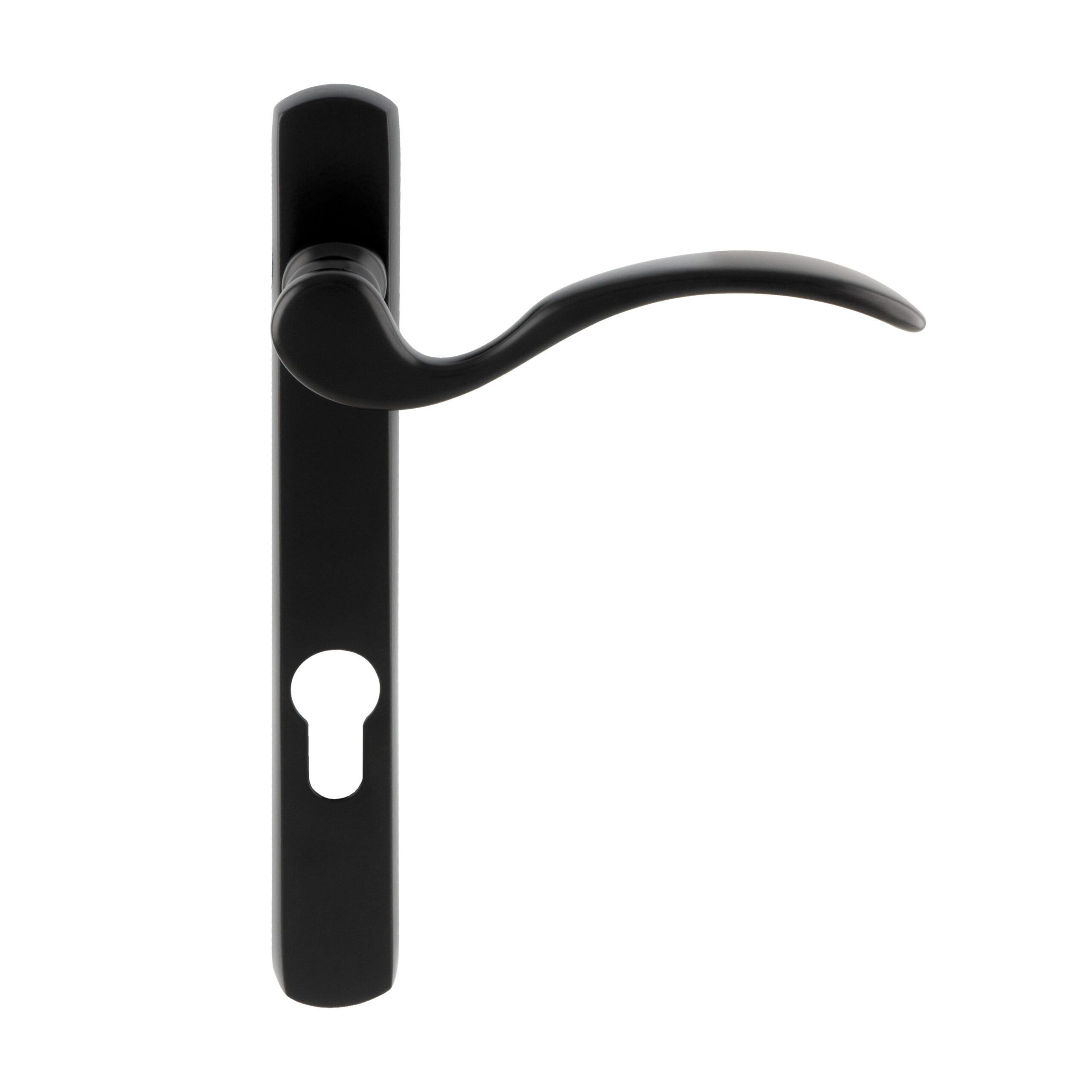 Scroll Lever on Narrow Plate