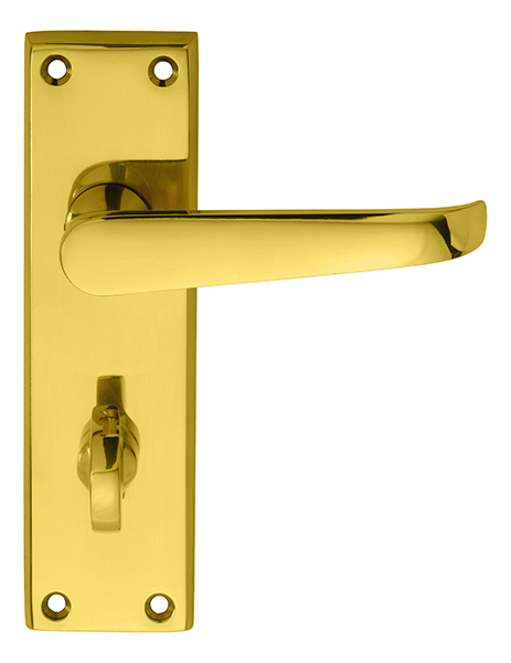 Victorian Lever on Backplate