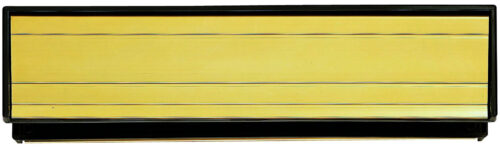 Sleeve Letter Plate (300Mm X 69Mm), Gold Anodised Aluminium