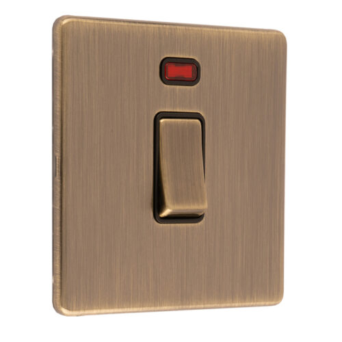 Concealed 3mm 20Amp Switch with Neon Indicator