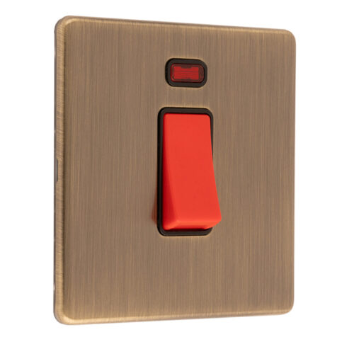 Concealed 3mm 45Amp Switch with Neon Indicator
