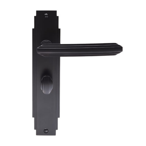 Art Deco Lever on Backplate Range